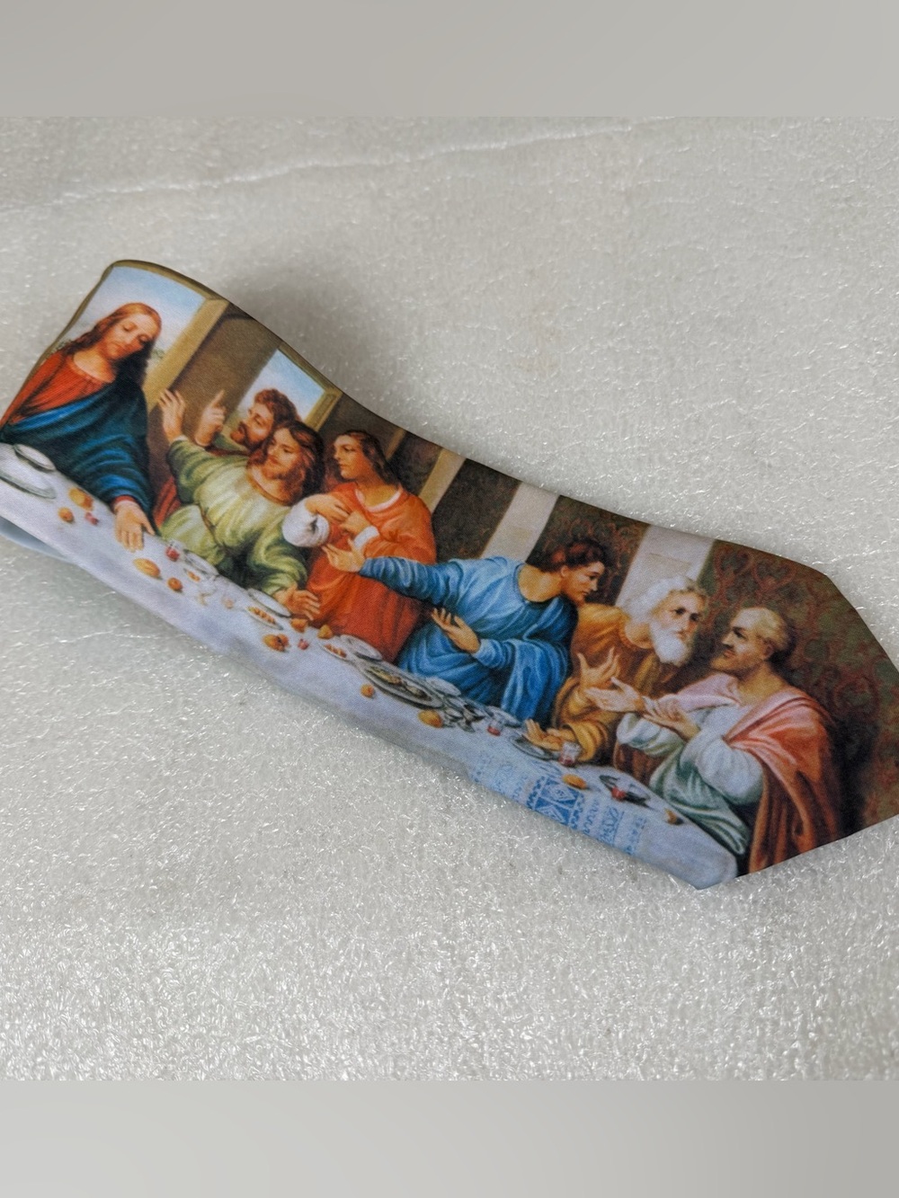 Ralph Marlin LAST SUPPER Leonardo da Vinci necktie Tie Party Office Art